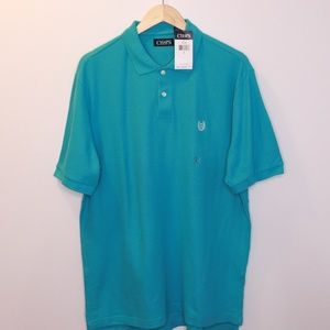 NEW! Blue Polo Shirt by Chaps -